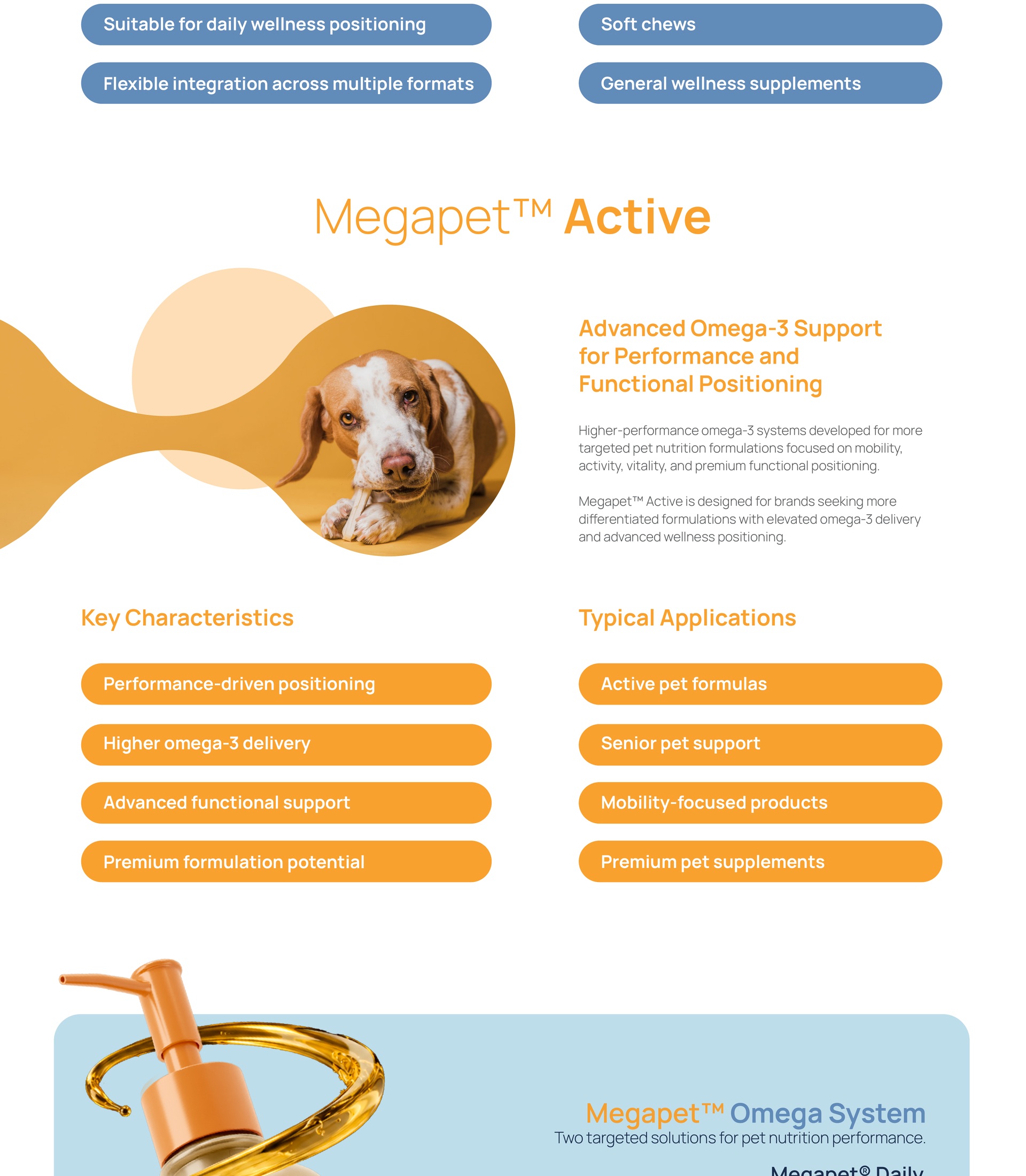 Megapet landing section 6